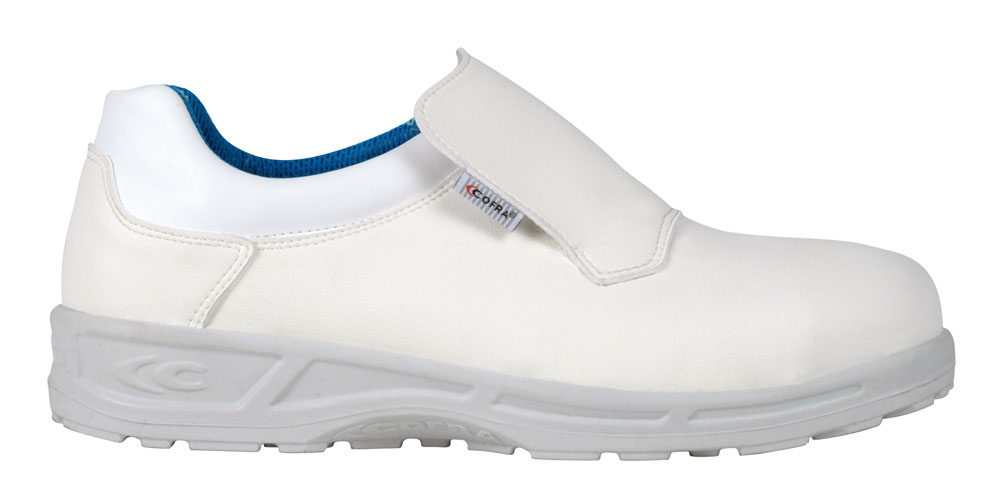 Scarpe antinfortunistiche bianche cofra