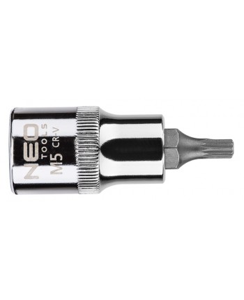 Bussola con inserto M8 - XZN - SPLINE (millerighe) - attacco 1/2