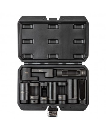 SET CHIAVI PER SMONTAGGIO SONDA LAMBDA E INIETTORI 10PZ - 11-882 NEO TOOLS