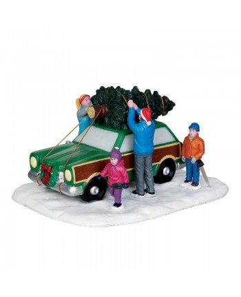 Lemax Trasporto Alberi - Christmas Tree Transport - LEMAX - 43081