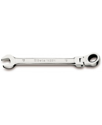 BETA 142SN CHIAVE A CRICCHETTO TESTA SNODATA 14 MM  FORCHETTA CHIAVI