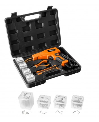 PISTOLA SALDATORE PLASTICA RIPARAZIONE PARAURTI AUTO 50W 4 TIPI DI PUNTE - NEO TOOLS 19-158