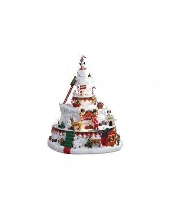 La torre del polo nord VILLAGGIO DI NATALE LEMAX 84348 - GIOSTRINA NATALIZIA  North pole tower