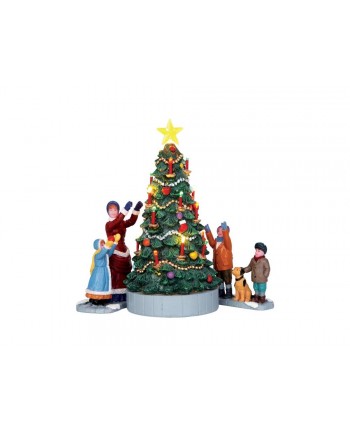 L'albero di natale VILLAGGIO DI NATALE LEMAX 44754  The village tree set of 3