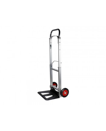 Carrello portapacchi 90kg manico telescopico in alluminio/metallo