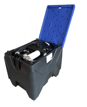 ART.428/220-KF Kit completo su serbatoio 220LT pompa 12v con coperchio e filtro DIESEL TANK BONEZZI ITALY
