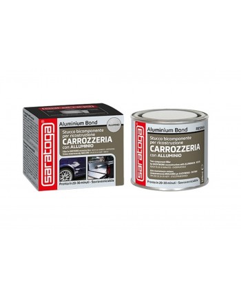 Aluminium Bond - STUCCO BICOMPONENTE per ALLUMINIO e LEGHE 125ml + catalizzatore