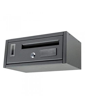 783.a - CASSETTA PER POSTA CONDOMINIALE 1 POSTO ANTRACITE 30 X 17 X H 12,5 CM 