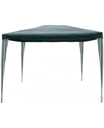 GAZEBO IN ACCIAIO verde - 3x2 MT 2,6h - con tubolari - MACON
