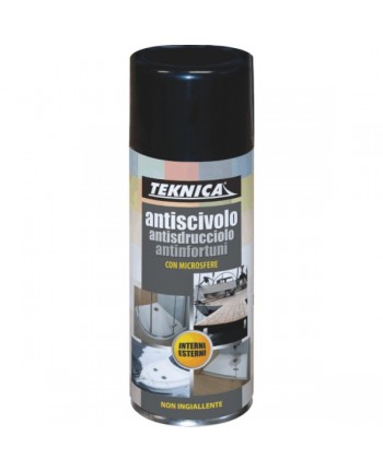 Bomboletta vernice Spray ANTISCIVOLO TRASPARENTE 400ml TEKNICA 01-0055