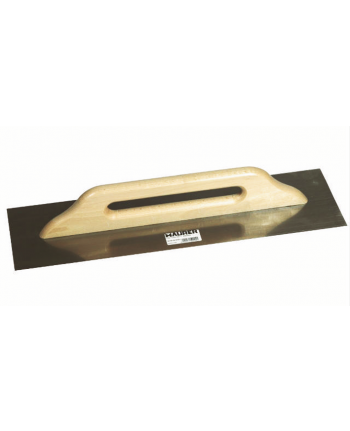 FRATTONE IN ACCIAIO 480X140MM-  MANICO LEGNO IMPUGNATURA 2 MANI-MAURER