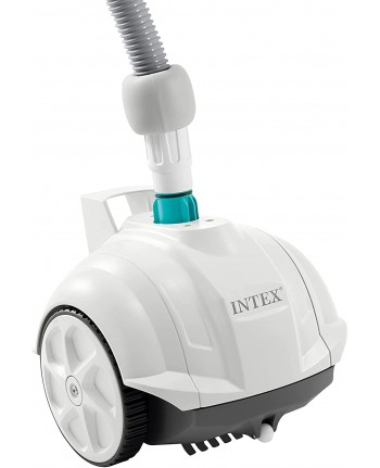 INTEX 28007 ROBOT ROBOTTINO PULITORE PISCINA FUORITERRA CON RUOTE E TUBO