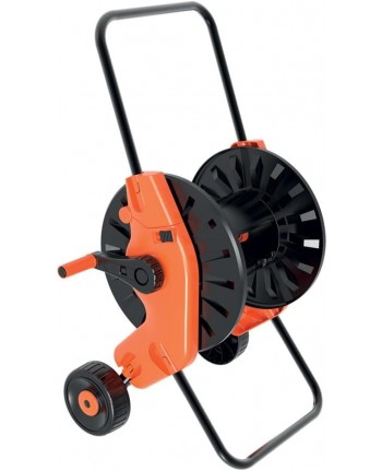 Avvolgitubo A Carrello Telaio Alluminio Tamburo PLASTICA MAX 60MT