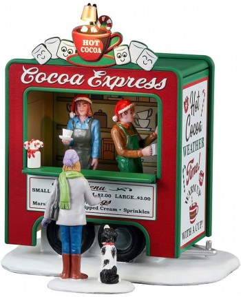 LEMAX Set due pezzi Chiosco illuminato "Cocoa Express" 34149