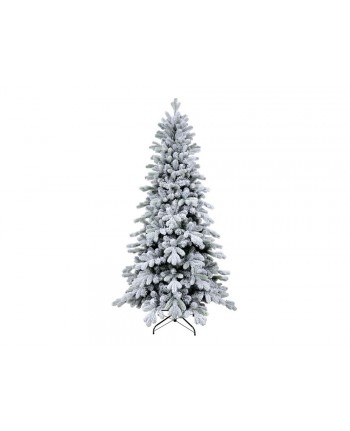 Albero di natale 240cm - CERVINO SLIM - apertura ad ombrello - Realizzato in PVC e PE REAL TOUCH