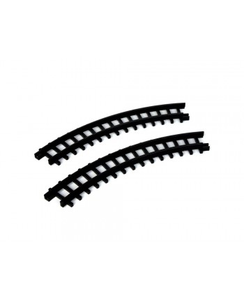 Binari rotaie curve per treno-Curved track for chirstmas express LEMAX