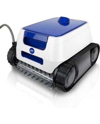 GRE ER230 Robot Pulitore Elettrico per Piscine Interrate Fino a 9x4 m, Pulisce Fondo, Pareti e Linea d'Acqua in 2h