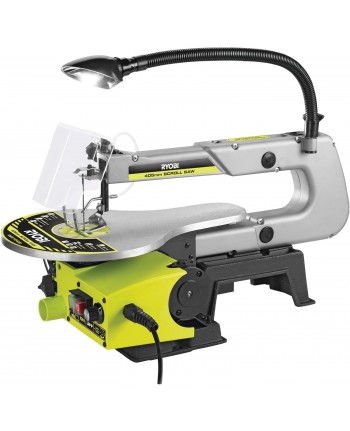 Ryobi RSW1240G Sega da Traforo Elettrica per Legno Plastica e Metalli Lama di 127mm