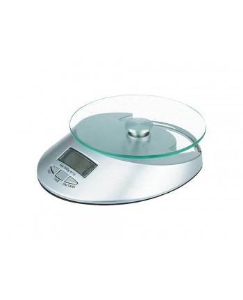 Bilancia da cucina 5kg grigia digitale - divisione 1gr