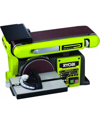 Ryobi RBDS4601G Levigatrice a Nastro e a Disco con Motore ad Induzione da 375W
