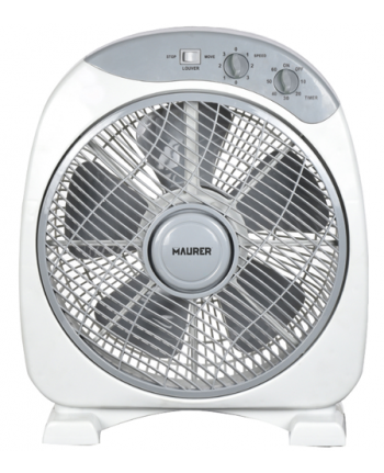 VENTILATORE A BOX "AZARA" MAURER - 5 PALE - 3 VELOCITA'