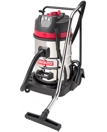 95894- IDROASPIRATORE 3X1000 WATT  "1,0/70 3 POWER" 70 LT. INOX YAMATO