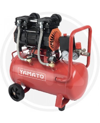 COMPRESSORE OILLESS 24 LT 1 HP SILENZIATO - YAMATO