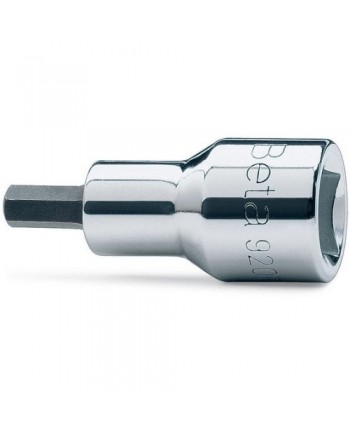 BETA 920PE Chiave bussola Beta 8 MM  maschio esagonale 1/2" cromate inserti brunito