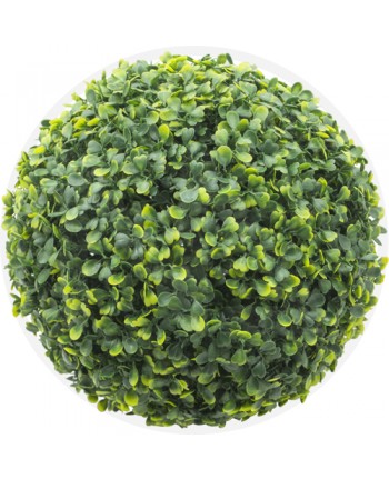 SIEPE SFERA SINTETICA PIANTA DI BOSSO Ø 55 cm - VERDE- 