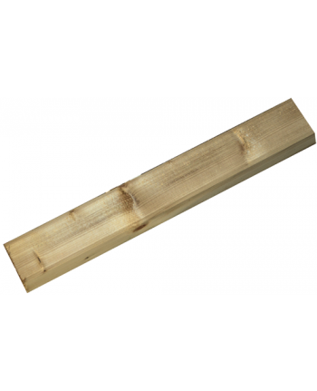 Palo montante cm 7x7x120h in legno impregnato - per staccionata o cancelletto 