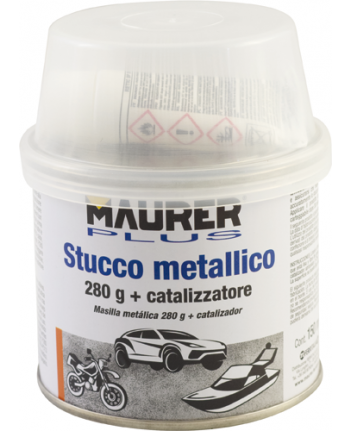 STUCCO BICOMPONENTE PER FERRO METALLICO LT O,150 + catalizzatore