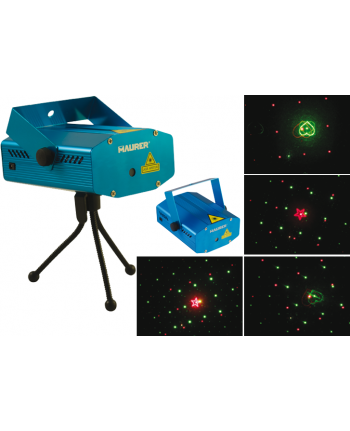 PROIETTORE luci laser natalizie da interno 2 colori 45mq 4 funzioni 99550