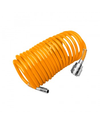 Tubo spiralato 10mt per compressore utensili ad aria pneumatici
