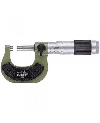 Borletti - BORMELN-1W - Micrometro Centesimale Per esterni - Campo Di Misura 0-25 Mm