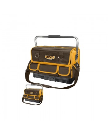 BORSA  PORTAUTENSILI CON FONDO RIGIDO PORTA ATTREZZI - VALIGIA  INGCO HTBGL05