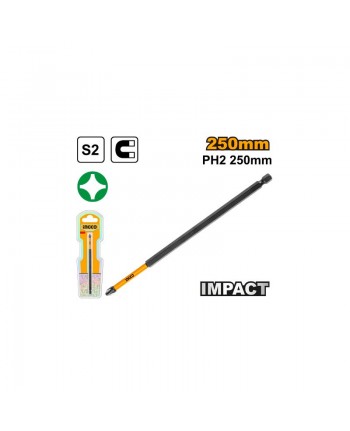 5pz - INSERTI 250mm - PH2 - Impact - MAGNETICO - INGCO SDBIM71PH2250