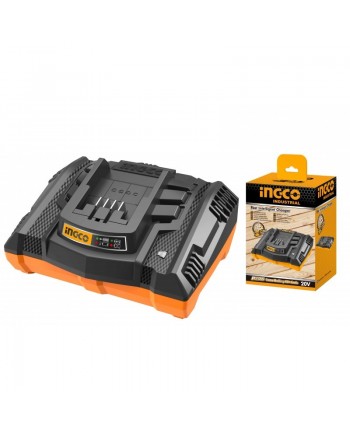 CARICABATTERIE RAPIDO 20V 110V-240V BATTERIA LITIO - INGCO FCLI2003