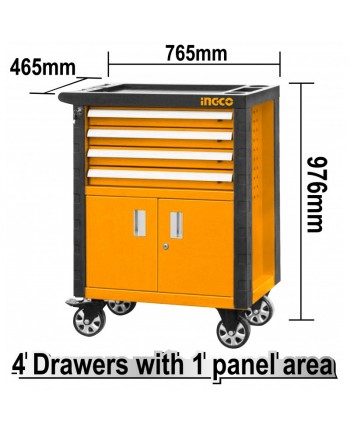 CARRELLO PORTATTREZZI PREMIUM VUOTO HDTC01042- INGCO