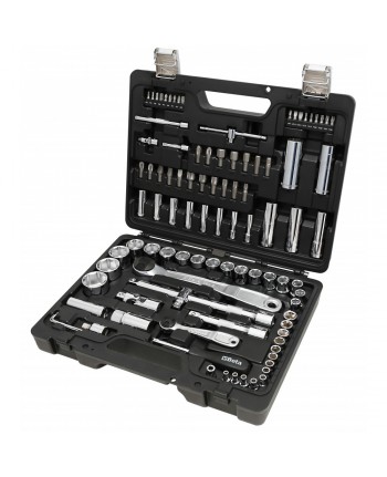 BETA EASY 903E/C98 Cassetta 98 CHIAVI A BUSSOLA E ACCESSORI DA ¼ E ½ 