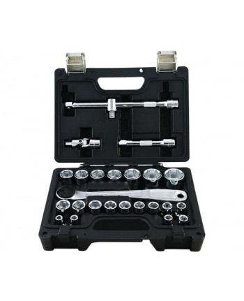 BETA TOOLS 923 E/C25 CHIAVI A BUSSOLA 1/2 SET 25PZ CRICCHETTO REVERSIBILE 