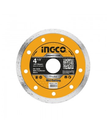 DISCO DIAMANTATO 115MM A UMIDO - BOX DA 10 - DMD021152M - INGCO