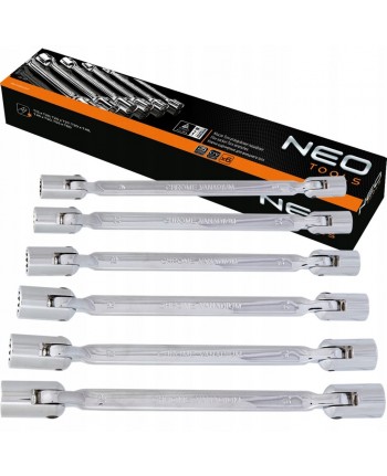 CHIAVI A TUBO 6PZ SNODATE - NEO TOOLS 09-140