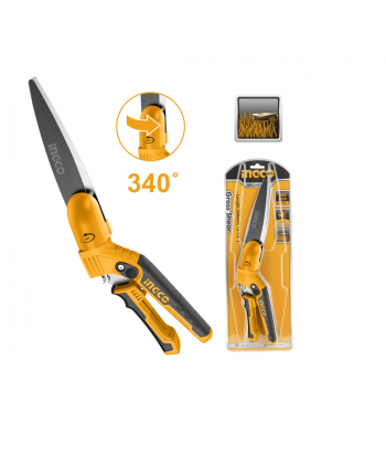 FORBICE PER ERBA 340° - INGCO HPS3401