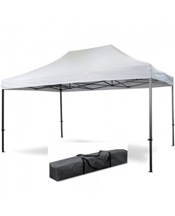 GAZEBO IN ACCIAIO 400X300cm - richiudibile - CON SACCA  4x3MT