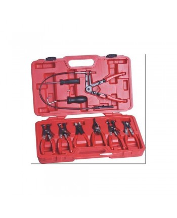 SET 9 PINZE PER FASCETTE AUTO - STRINGITUBO MANICOTTI FIAT AUDI VW MULTIMARCA