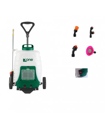 POMPA A ZAINO 16LT CARRELLATA - BATTERIA AL LITIO - CON ACCESSORI - SPALLA IRRORATRICE XONE