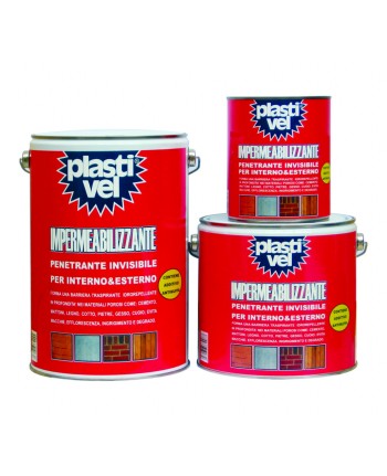 Plastivel 5lt IMPERMEABILIZZANTE SIGILLATERRAZZI invisibile TERRAZZO BALCONE