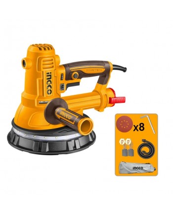 Levigatrice Carteggiatrice per Muro con Aspirazione 850w CON LED - DWS10508E INGCO