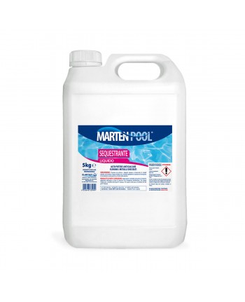 MARTEN SEQUESTRANTE LIQUIDO 5LT - PER METALLI E CALCARE - PISCINE