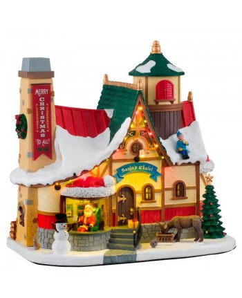 LEMAX-PAESAGGIO CHALET DI BABBO NATALE - NATALE NATALIZIO 15742